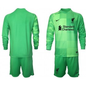 Camisolas de futebol Liverpool Guarda Redes Criança Equipamento Principal 2021/22 Manga Comprida